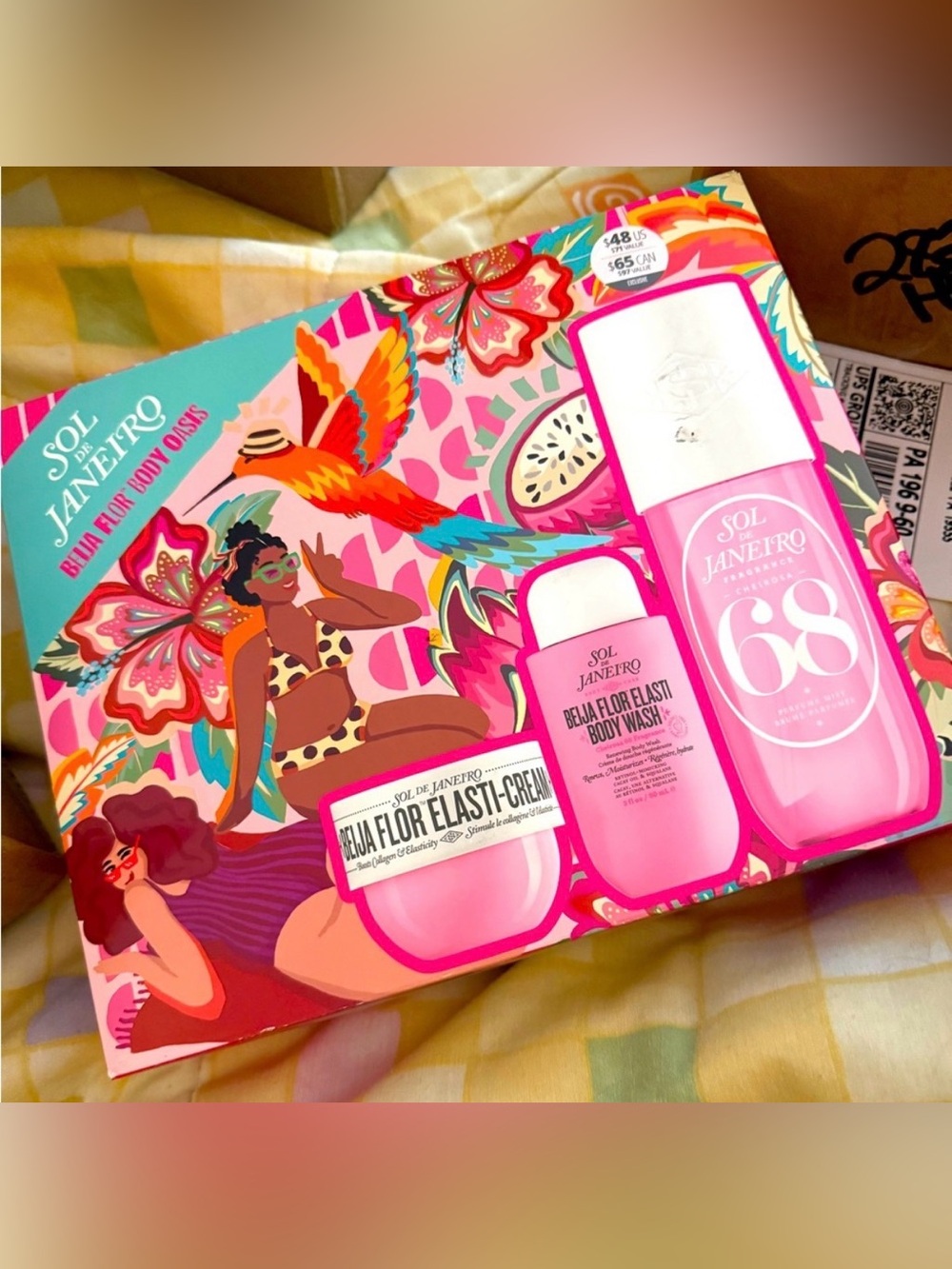 Sol de Janeiro Beija Flor Body Oasis Limited Edition Set- 3 piece NIB